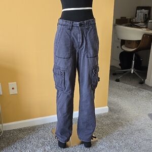 Gray Cargo Pants